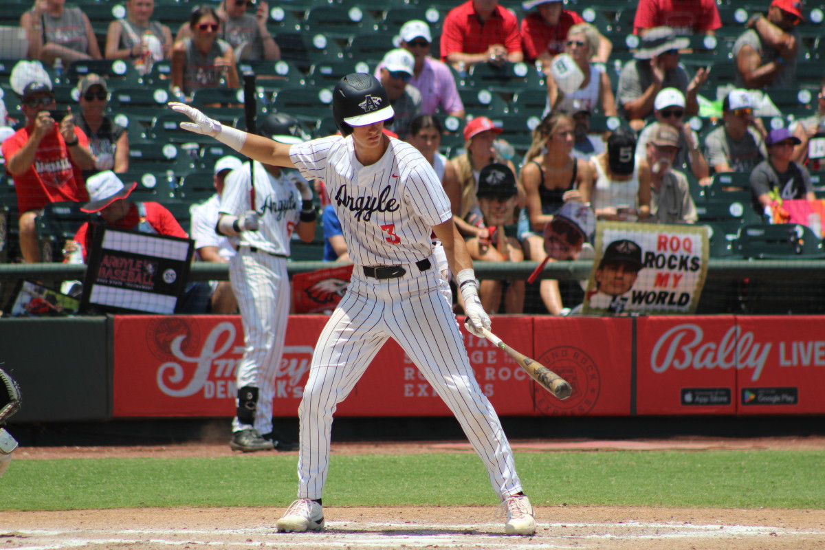 Magnolia West Argyle 5A UIL state championship Texas baseball playoffs 061023 Andrew McCulloch 148